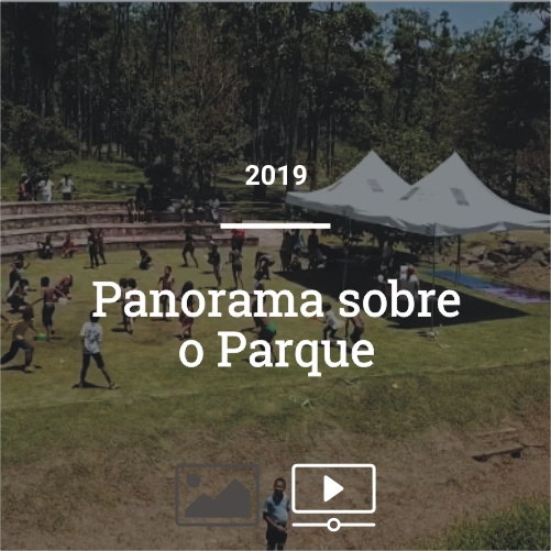 Panorama sobre o Parque Arqueológico e Ambiental de São João Marcos