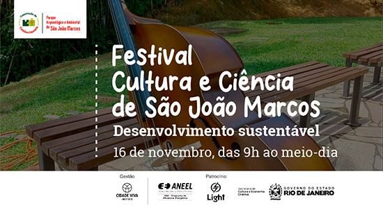 Newsletter Notícias do Parque 20241113 Sábado tem cultura e ciência no Parque - FESTIVAL CULTURA E CIÊNCIA